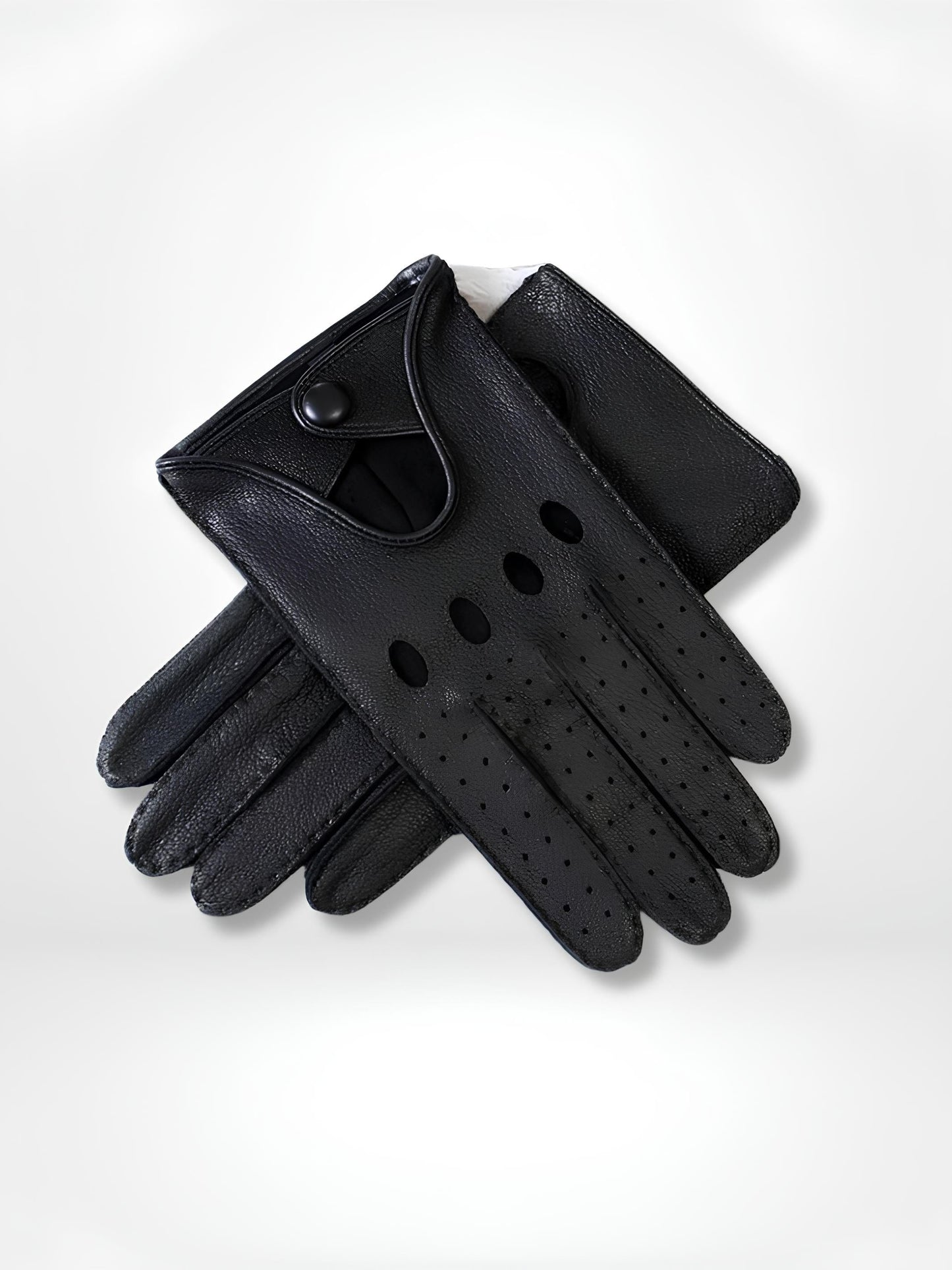 GantsDeStyle® black hand stitch / 9 Gants cuir homme | Conduite et équitation