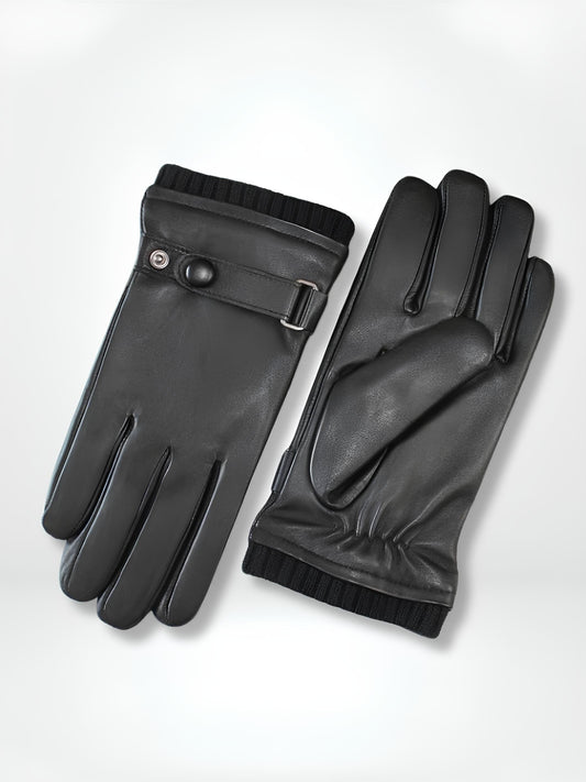 GantsDeStyle® black / L Gants cuir homme | Peau de mouton 100 %