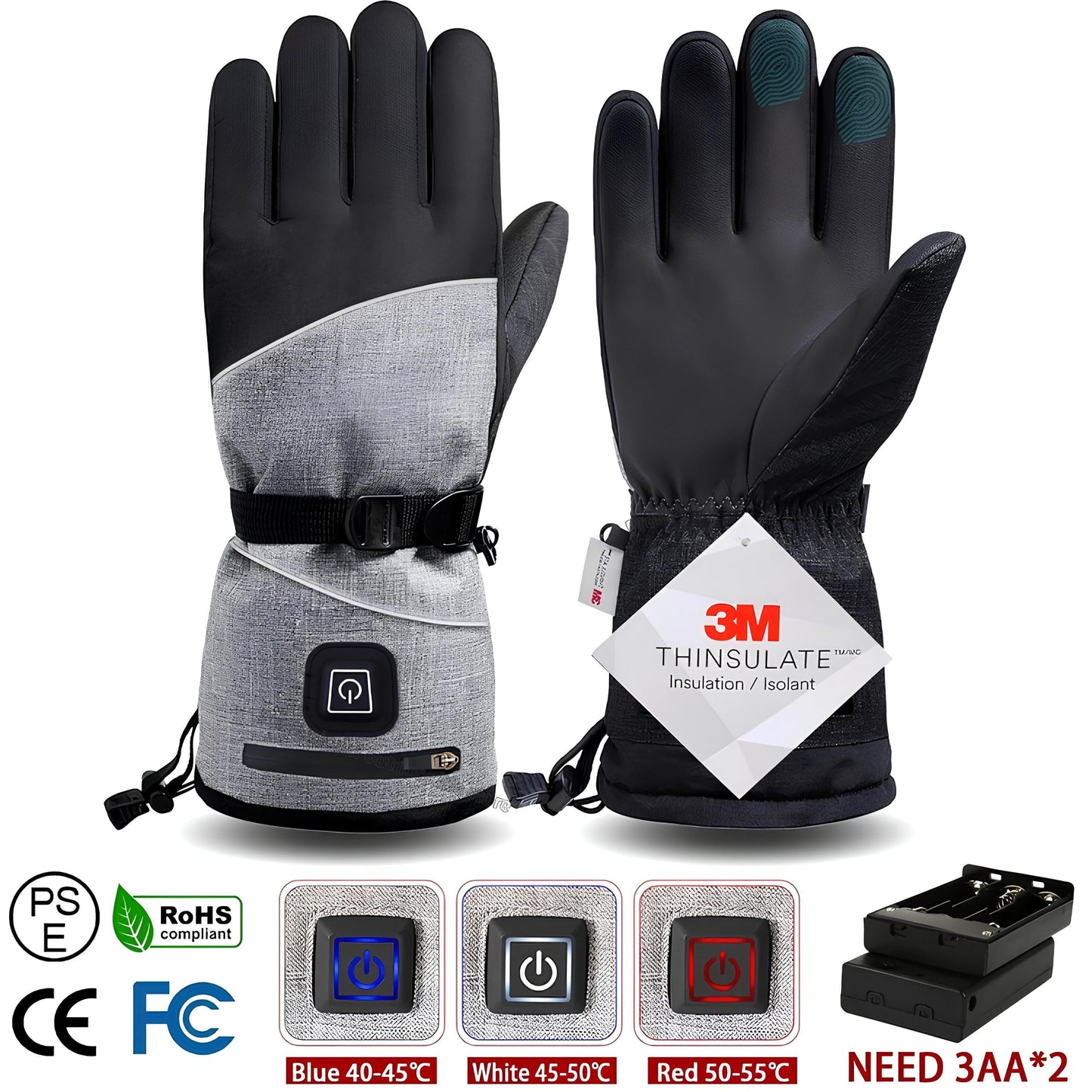 GantsDeStyle® Gants chauffants | Ski > Montagne