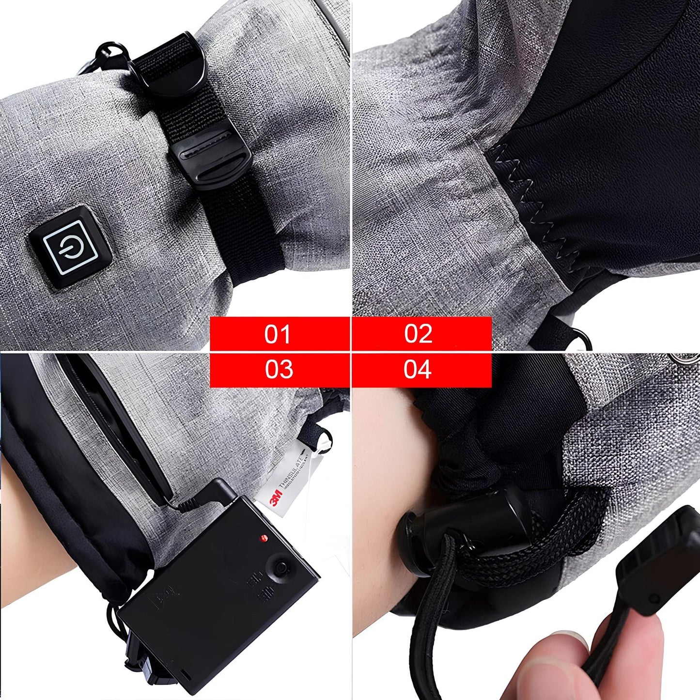 GantsDeStyle® Gants chauffants | Ski > Montagne