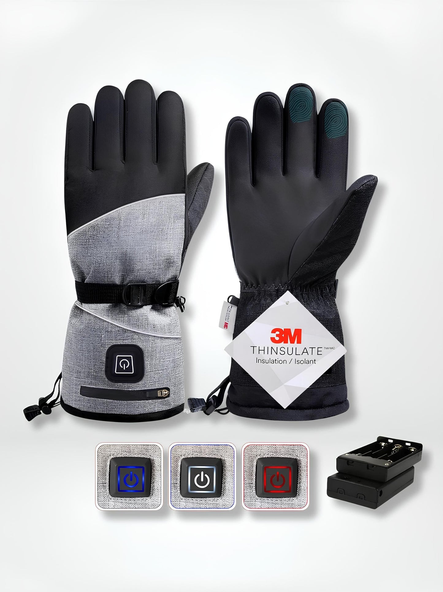 GantsDeStyle® Heating gloves AA Gants chauffants | Ski > Montagne