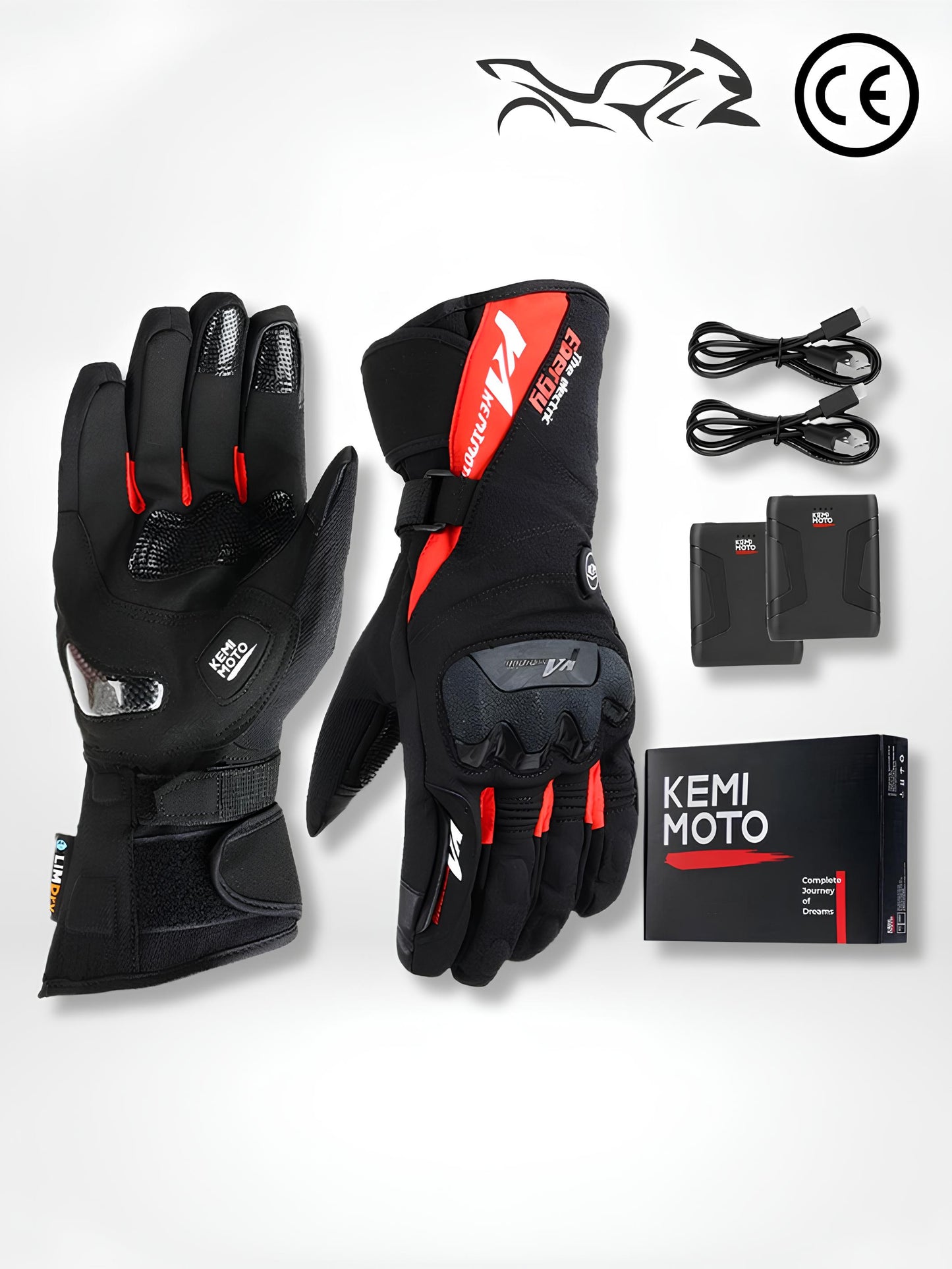 Gants chauffants | Moto