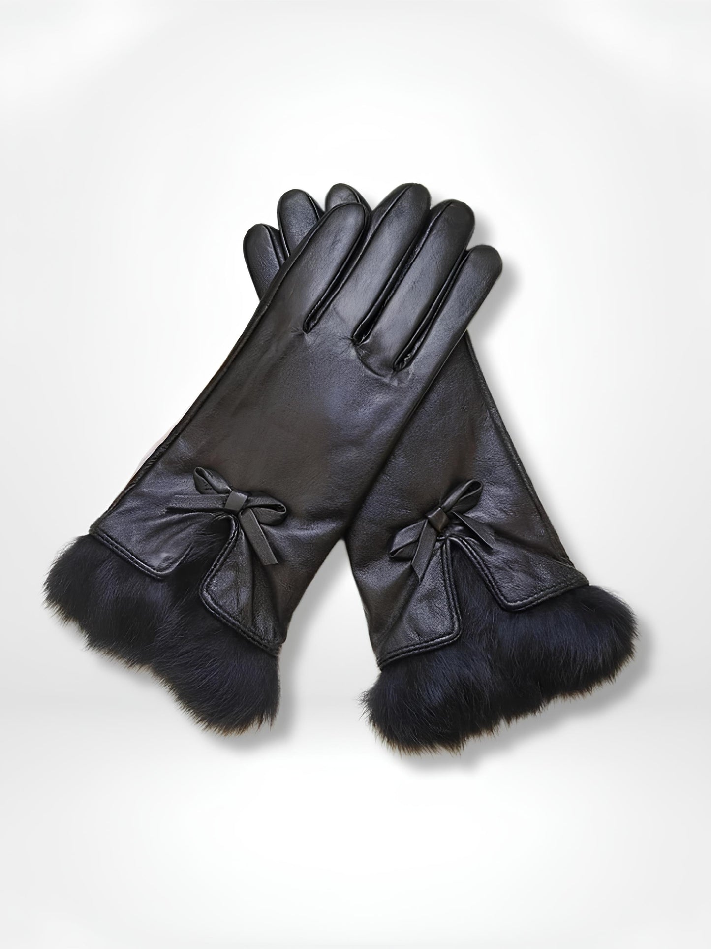 Gants femme | Chaud > Cuir véritable