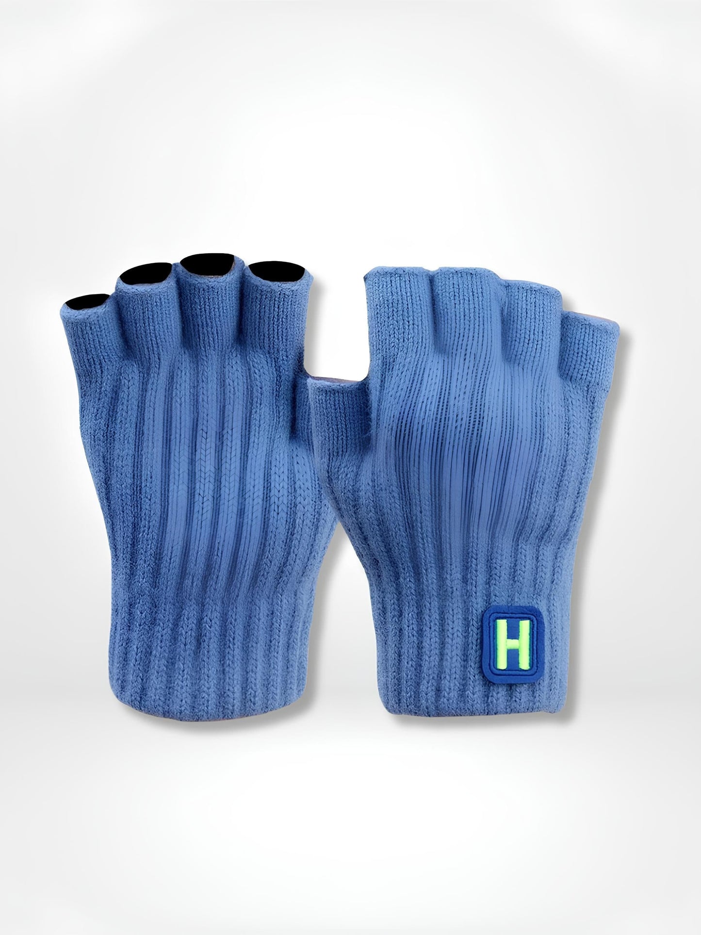 GantsDeStyle® A - Blue Gants chauffants | Tricotés en laine