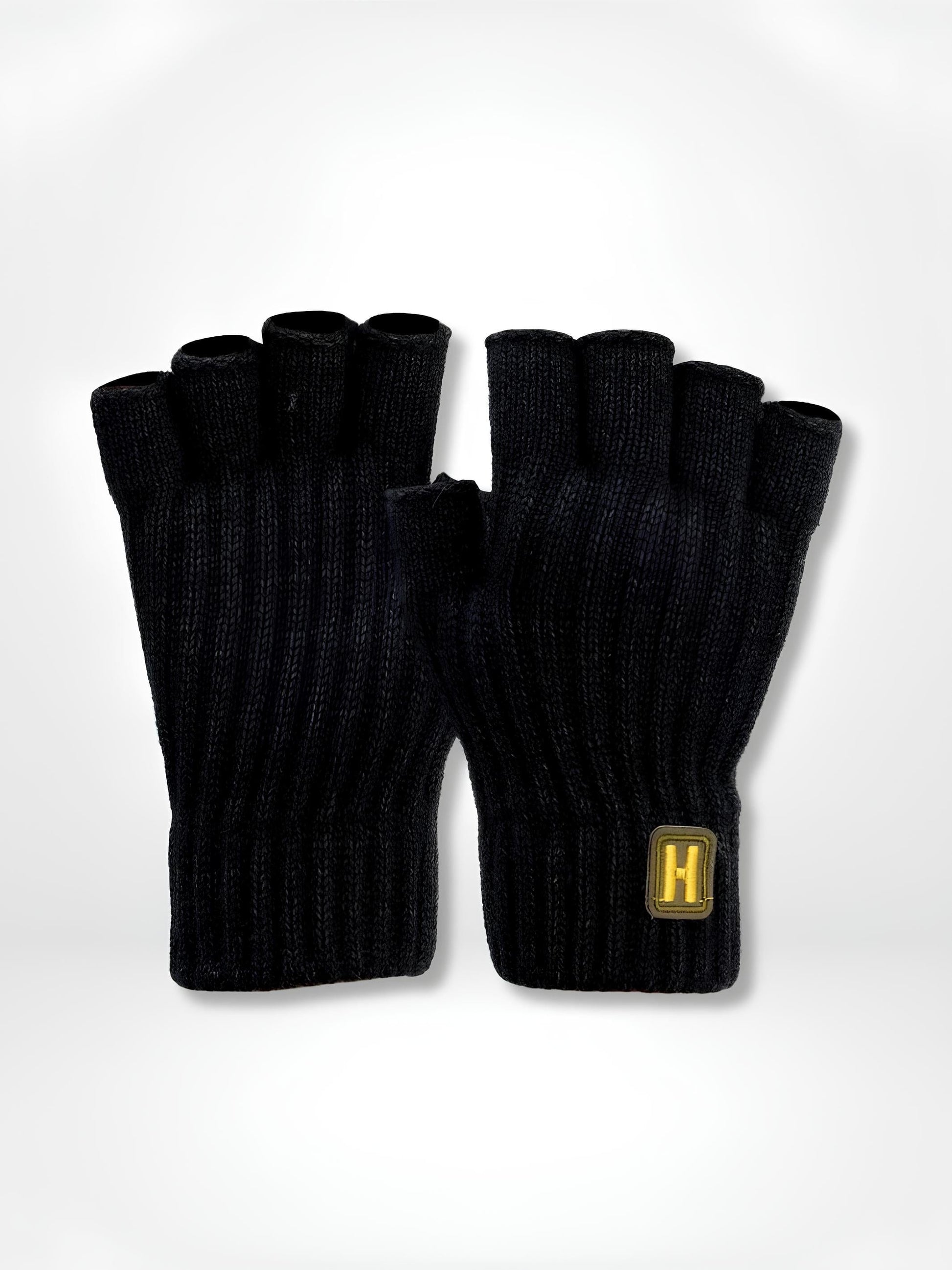 GantsDeStyle® A - Dark grey Gants chauffants | Tricotés en laine