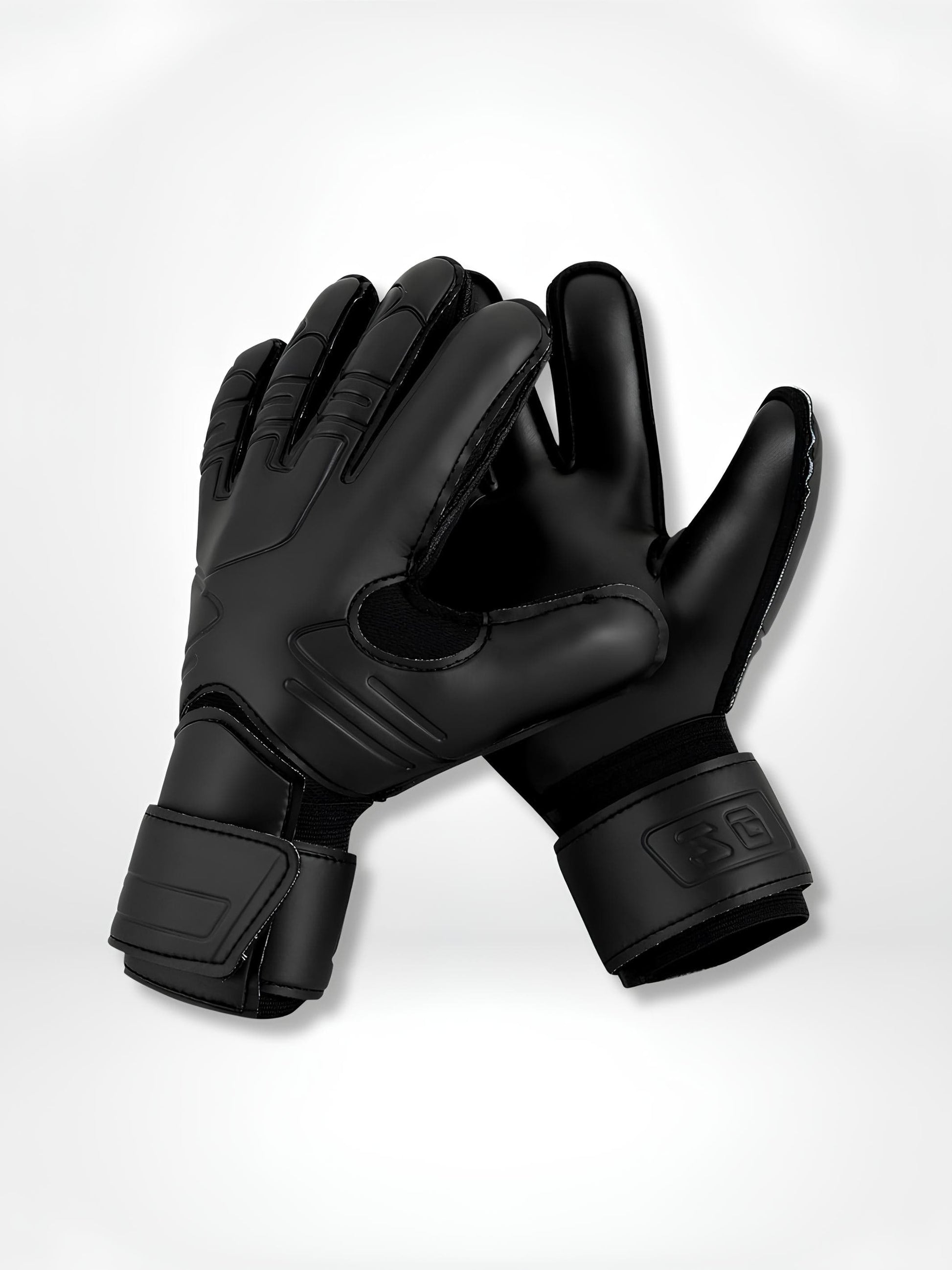 GantsDeStyle® Black / 10 Gants de gardien | Avec protège doigts