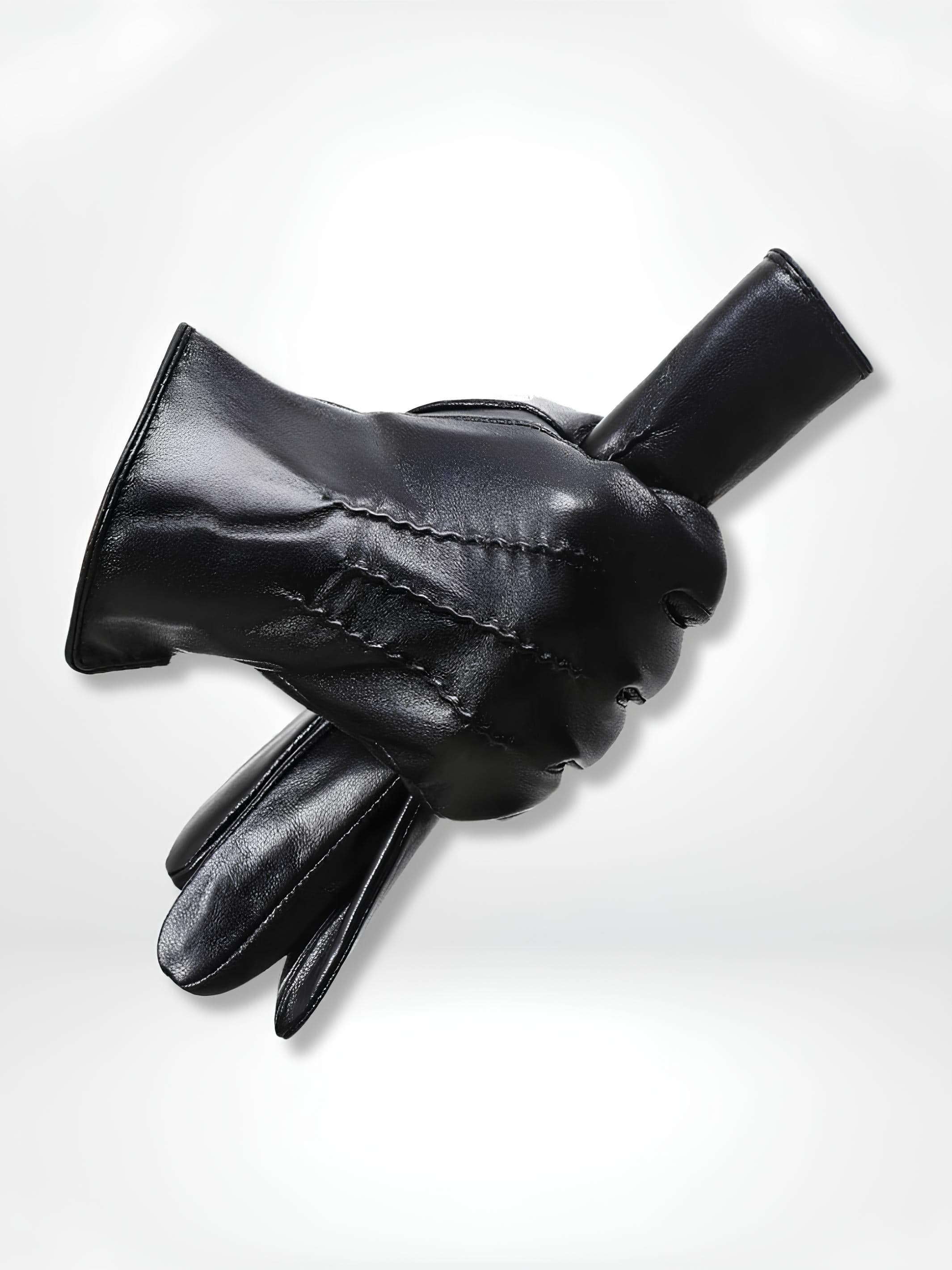 Gants en cuir fashion homme