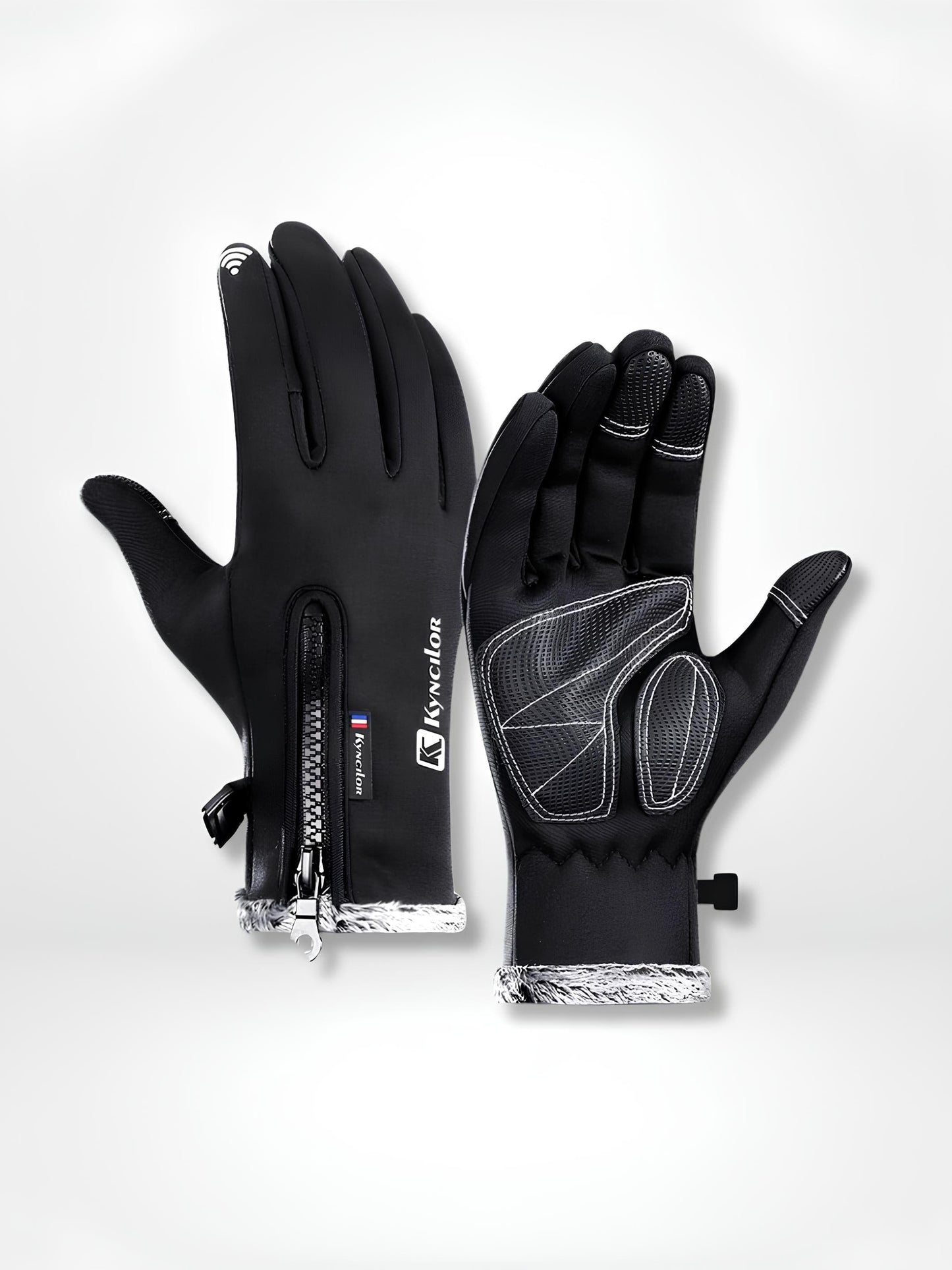 GantsDeStyle® black / L Gants Vtt | Coupe vent