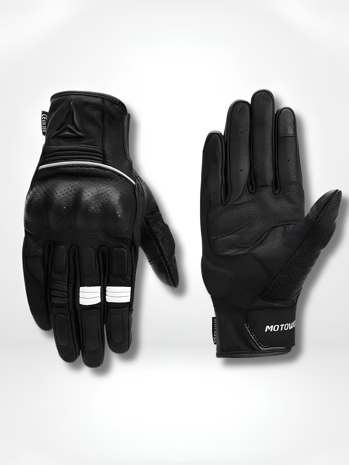 GantsDeStyle® Black / M Gants moto | Homologués > Cuir