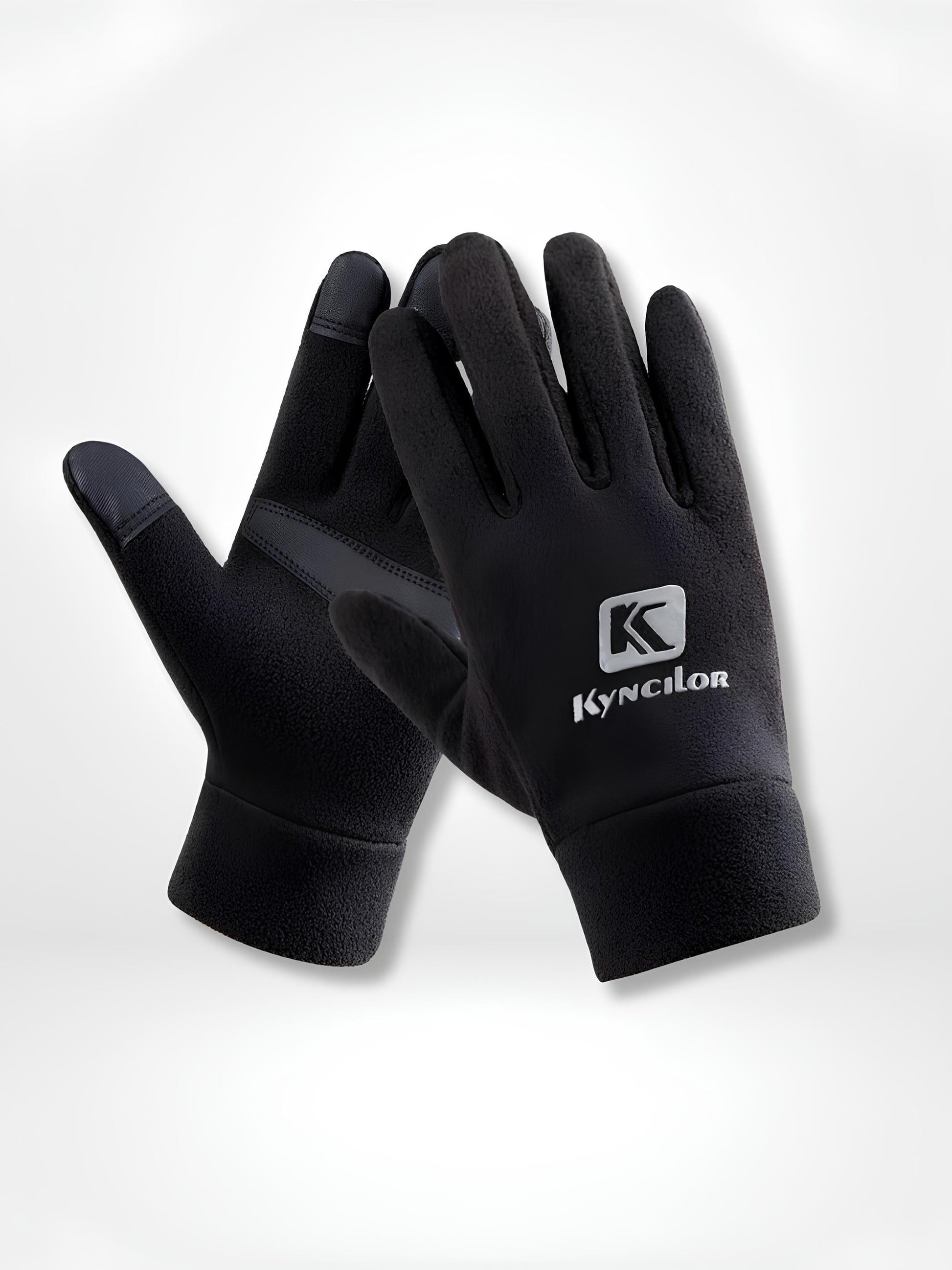 GantsDeStyle® black / XL Gants chauffants | Polaire Antistatique