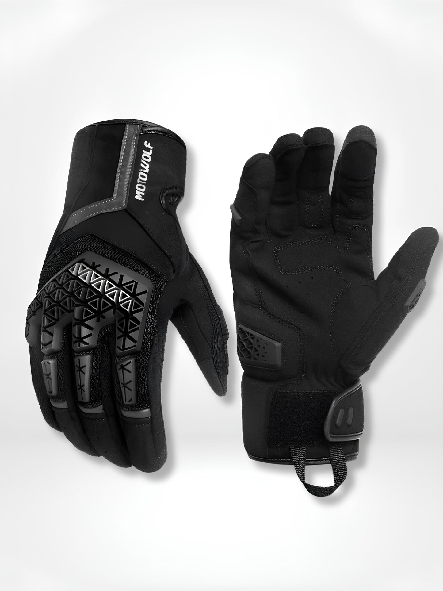 GantsDeStyle® Black / XXL Gants moto | TPR Protect