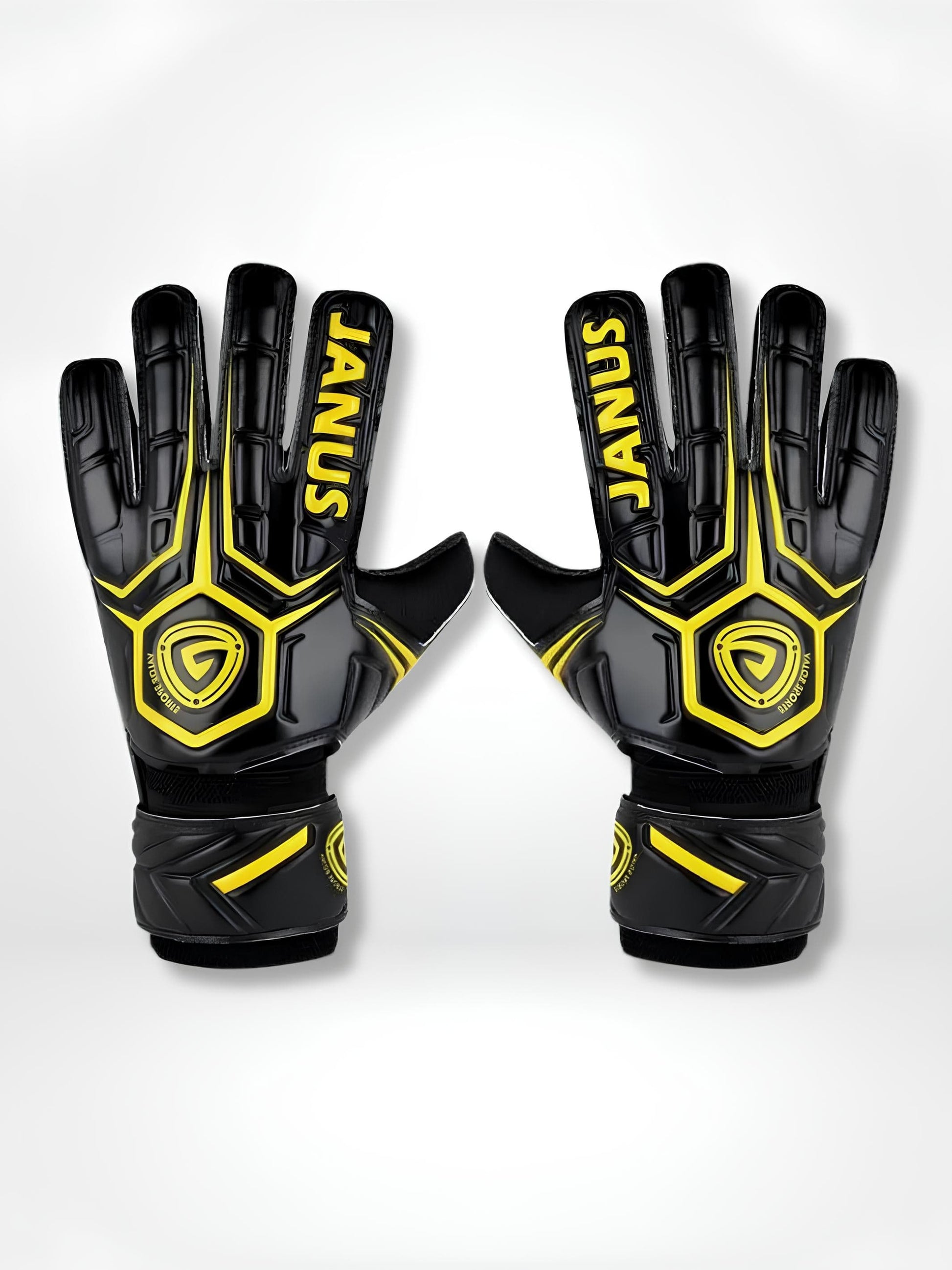 GantsDeStyle® black yellow / Kids 7 Gants de gardien | Pro & Amateur version 1