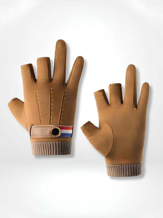 GantsDeStyle® Brown / One Size Gants homme | Conduite Sportive