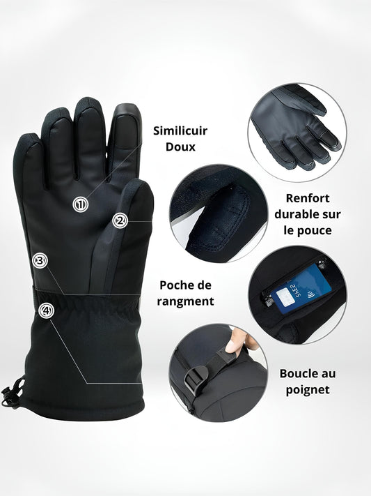 GantsDeStyle® Gants de ski | -30 degrés