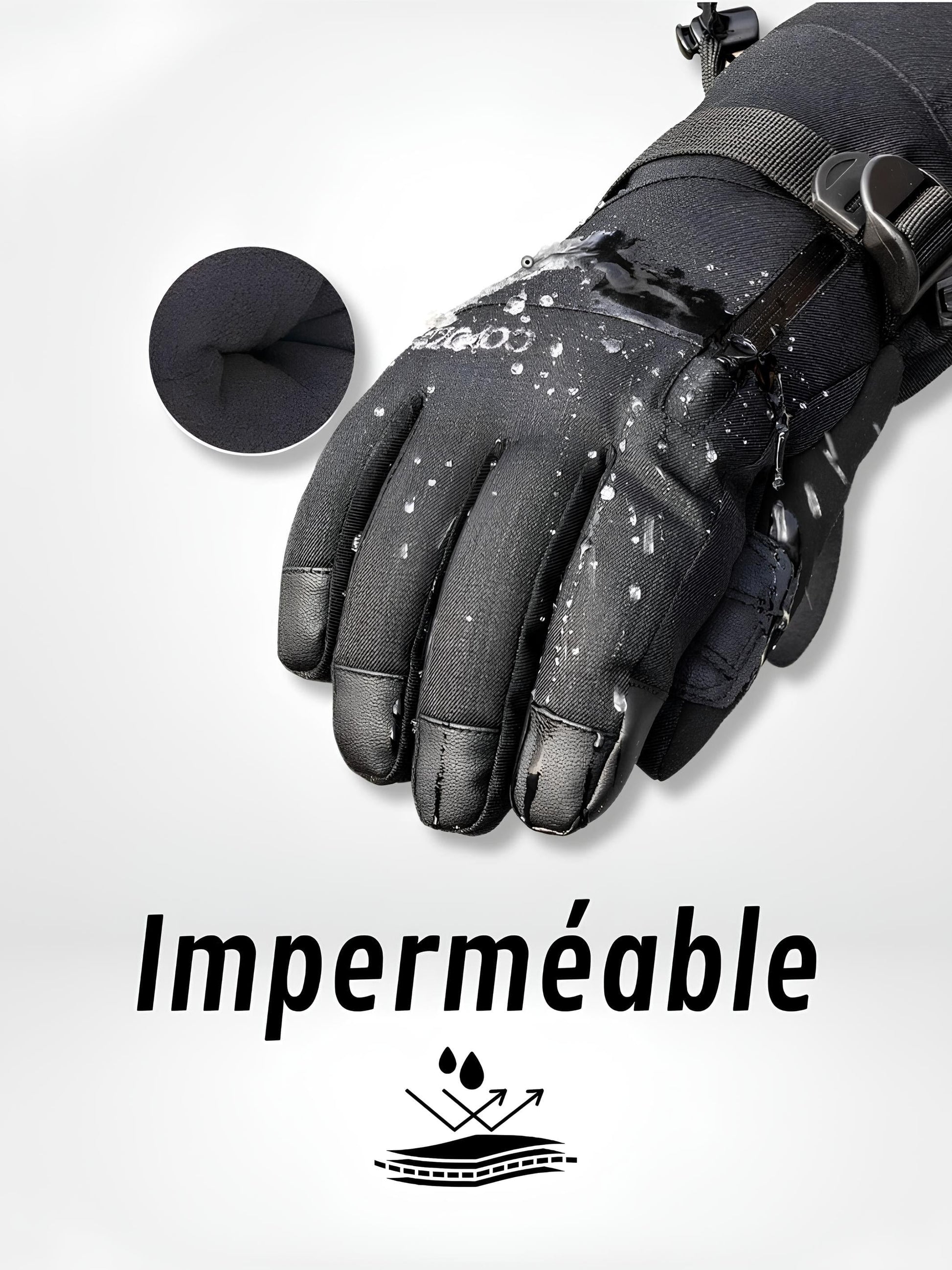 GantsDeStyle® Gants de ski | -30 degrés