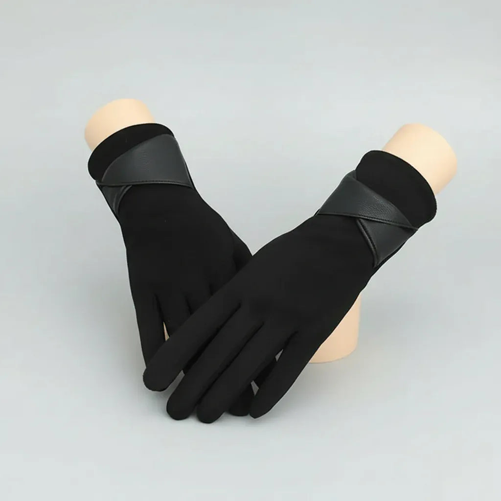 GantsDeStyle® Gants Femme Daim Premium | Élégance & Chaleur Hivernale