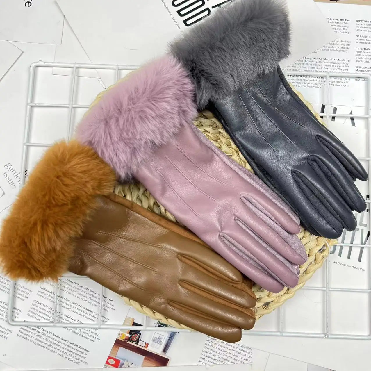 GantsDeStyle® Gants Femme Hiver | Doux & Tactiles - Confort Premium