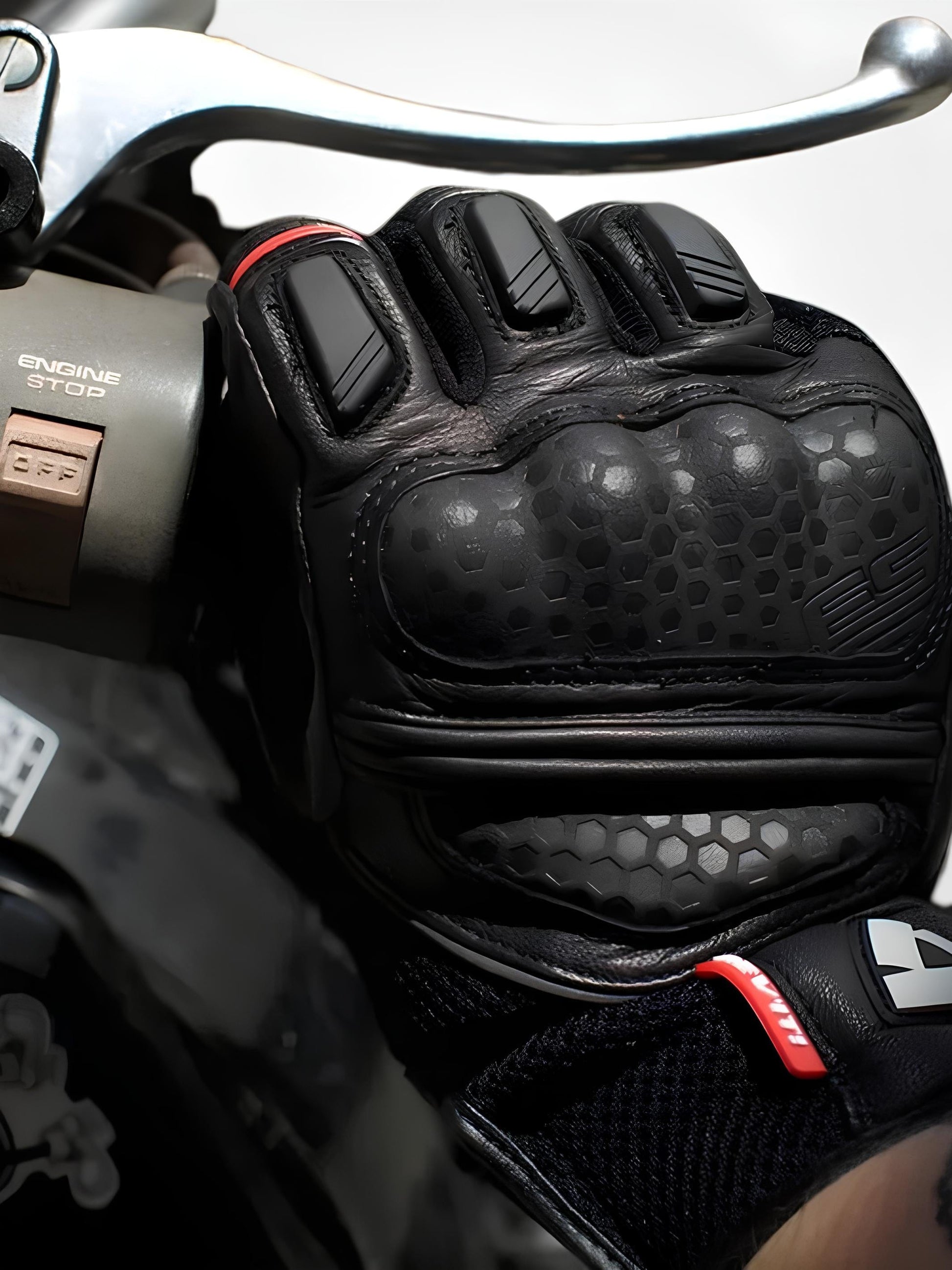 GantsDeStyle® Gants moto | Cuir/ Route & Cross