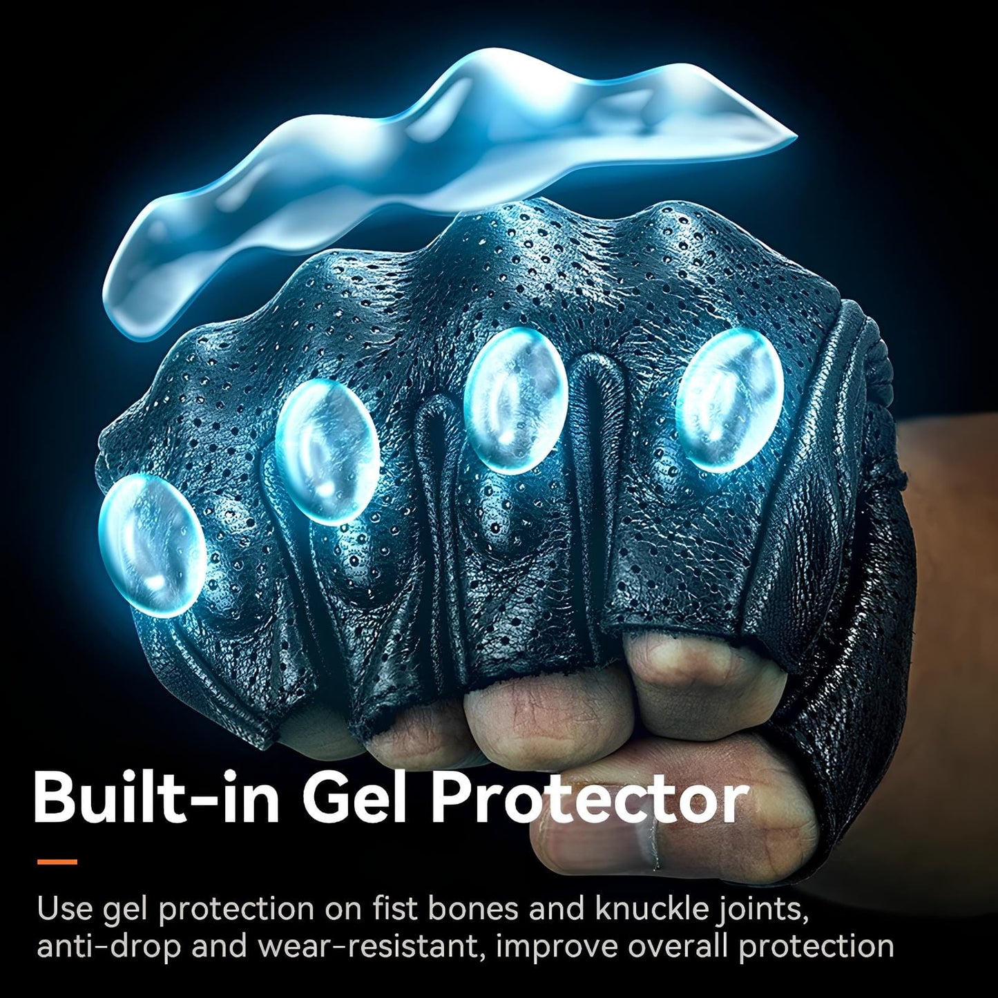 GantsDeStyle® Gants moto été | Gel de protection