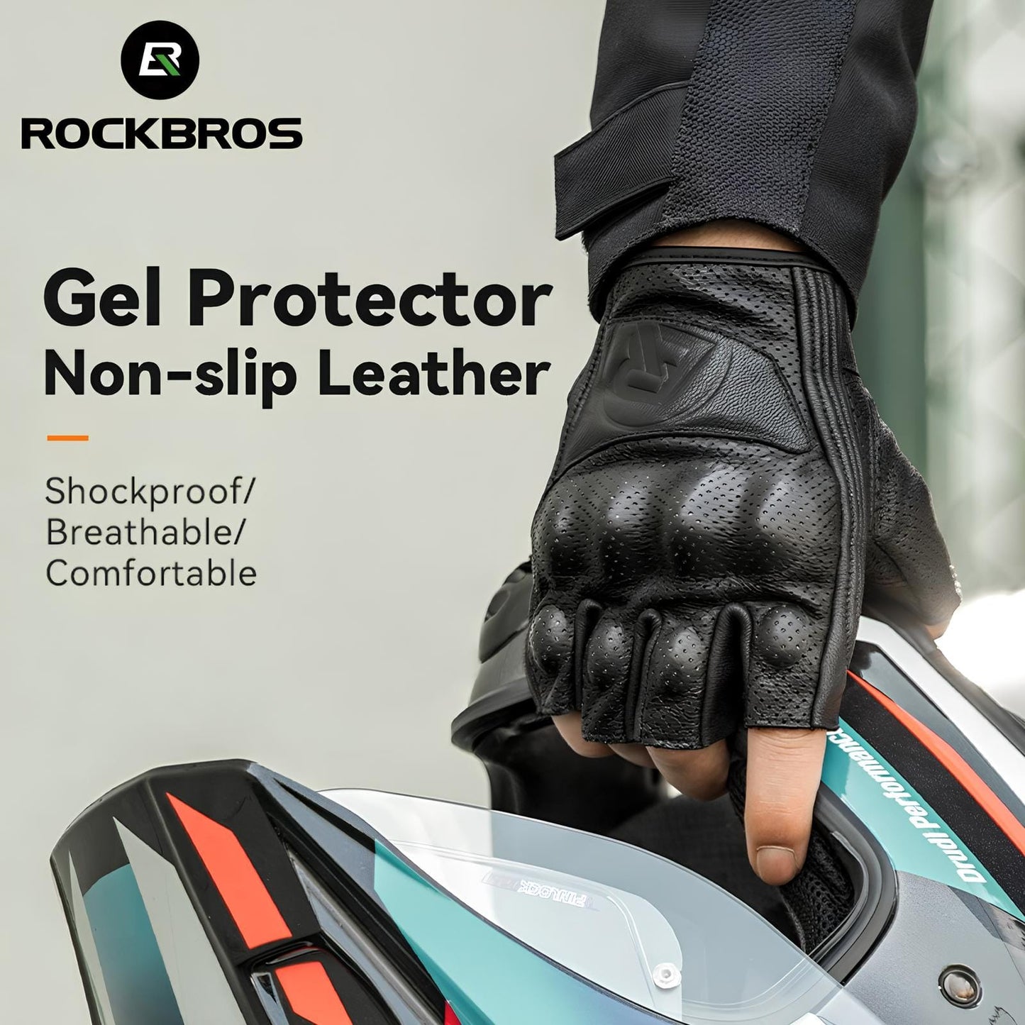 GantsDeStyle® Gants moto été | Gel de protection