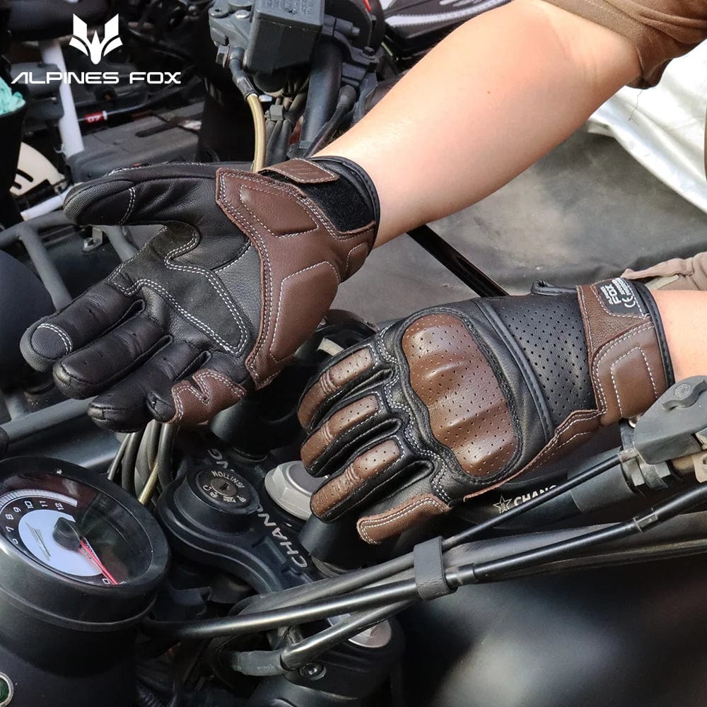 GantsDeStyle® Gants moto | Homologué Vintage