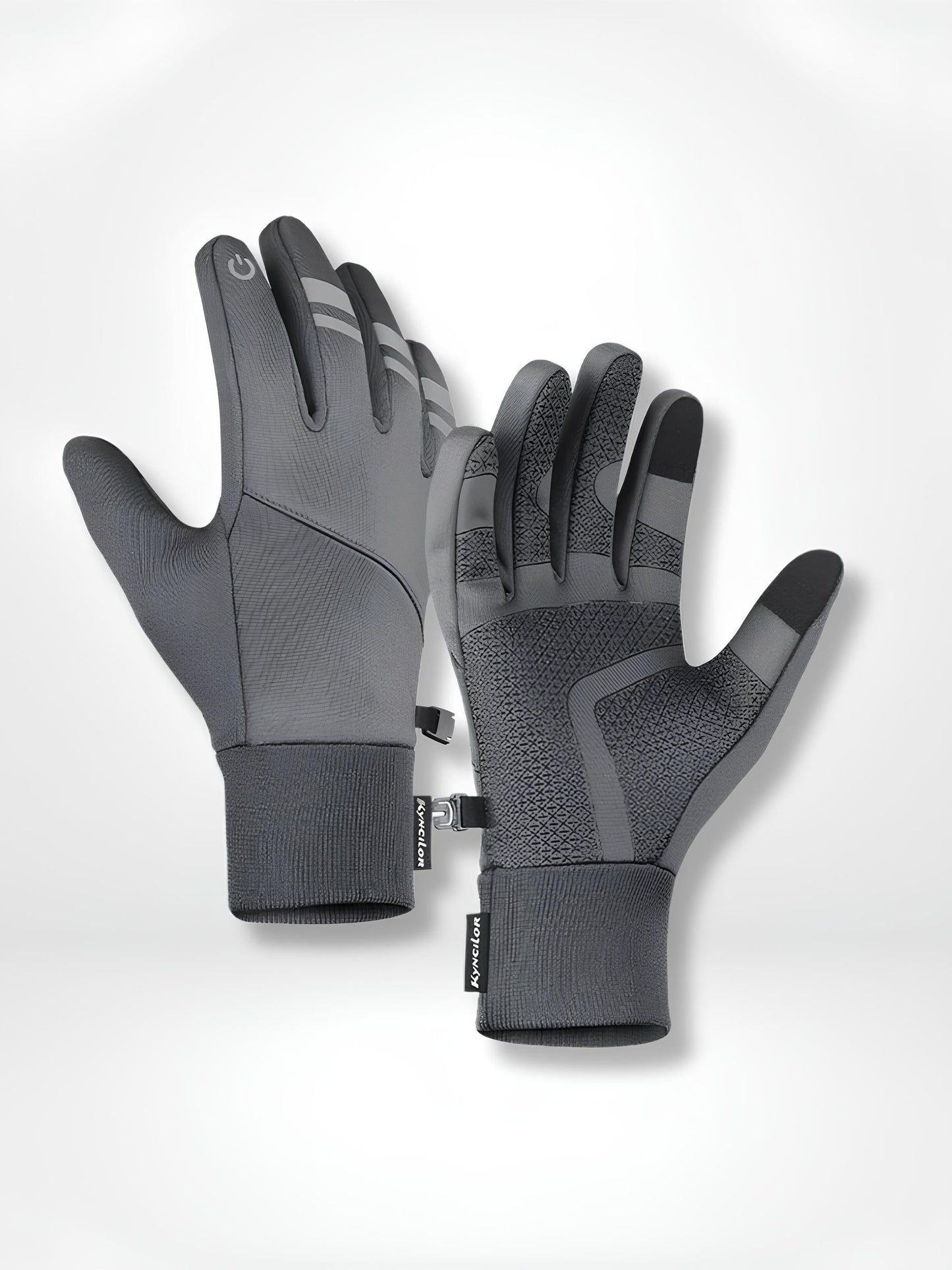 GantsDeStyle® Gray / M / CHINA Gants chauffants | Sport en extérieur