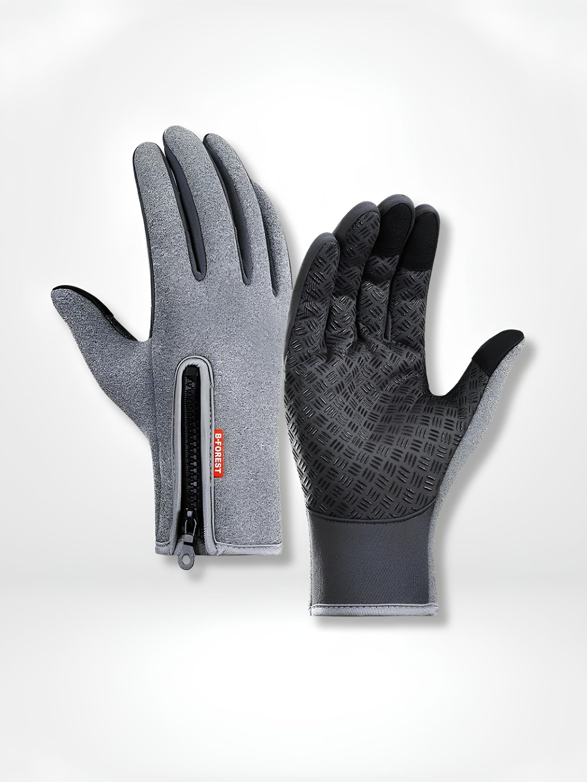 GantsDeStyle® Gray / M Gants chauffants | Sport hivers