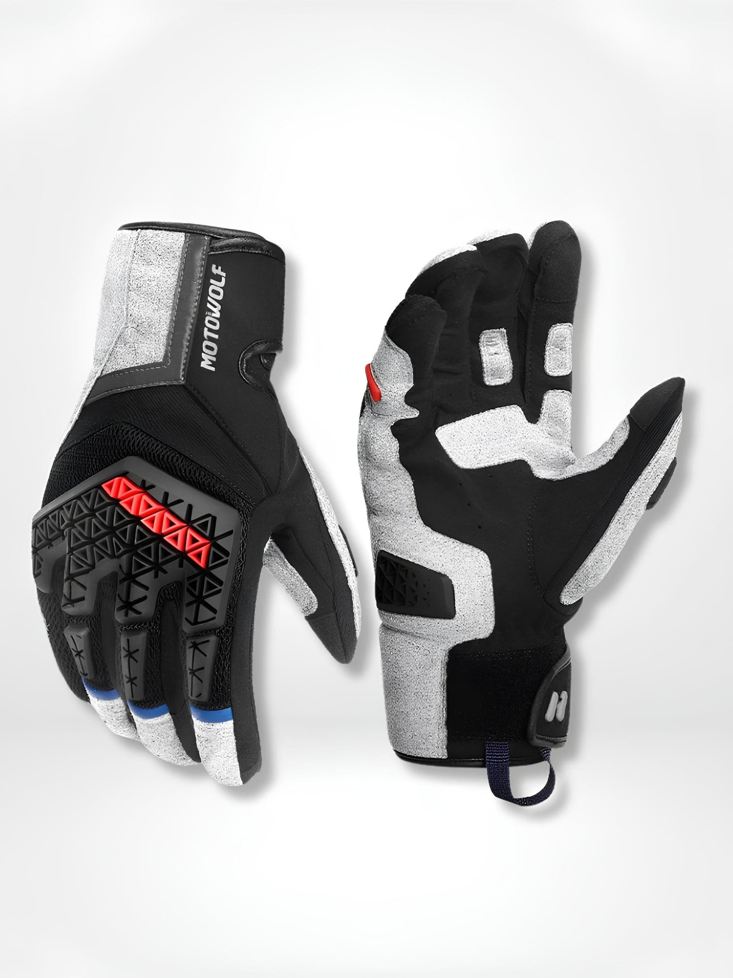 GantsDeStyle® Gray / XXL Gants moto | TPR Protect