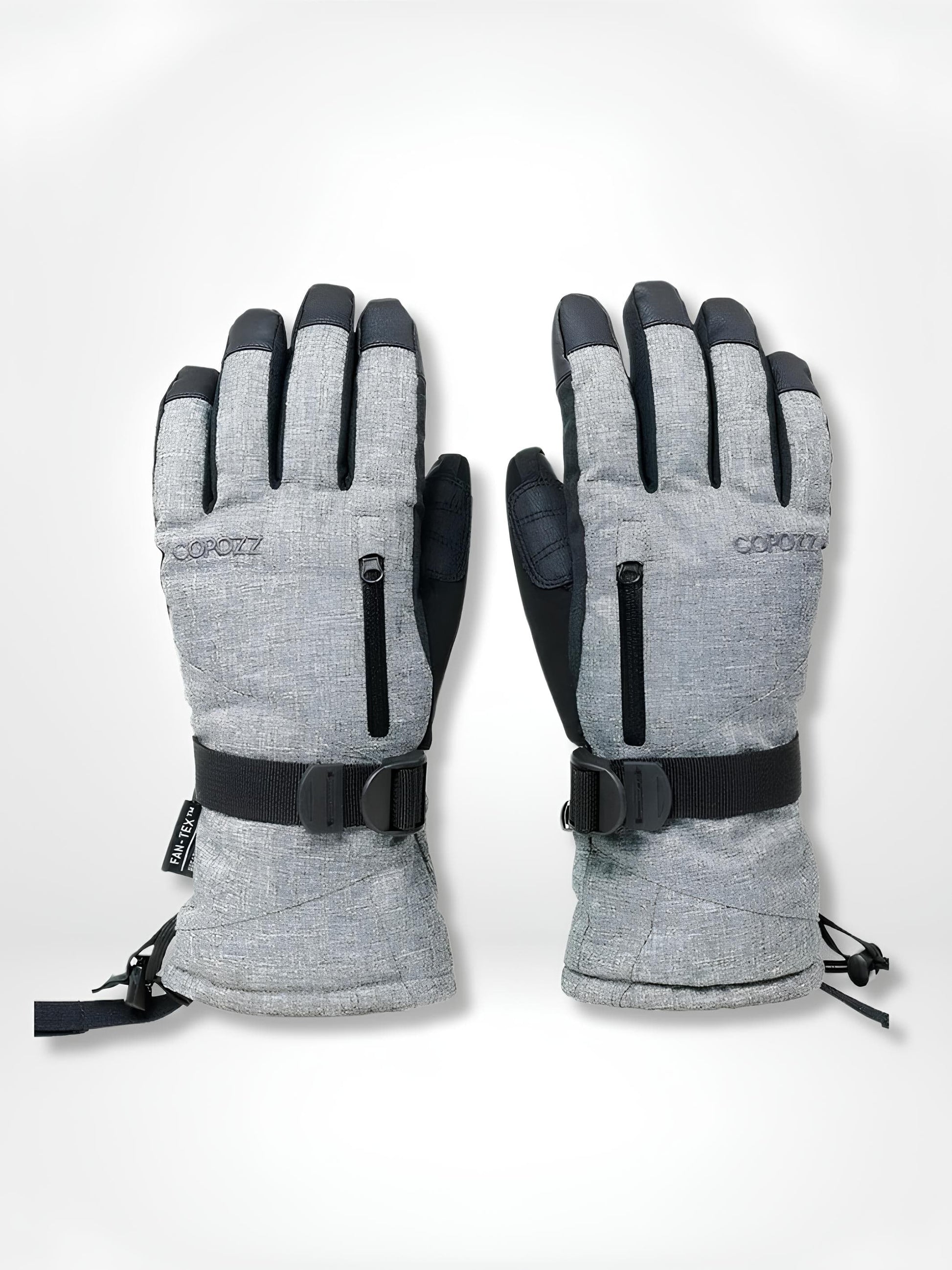 GantsDeStyle® grey / Russian Federation / L Gants de ski | -30 degrés