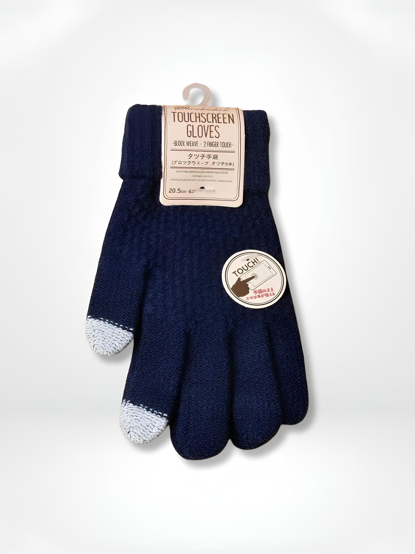 GantsDeStyle® Navy Blue / One Size Gants femme | Mitaines tricotées