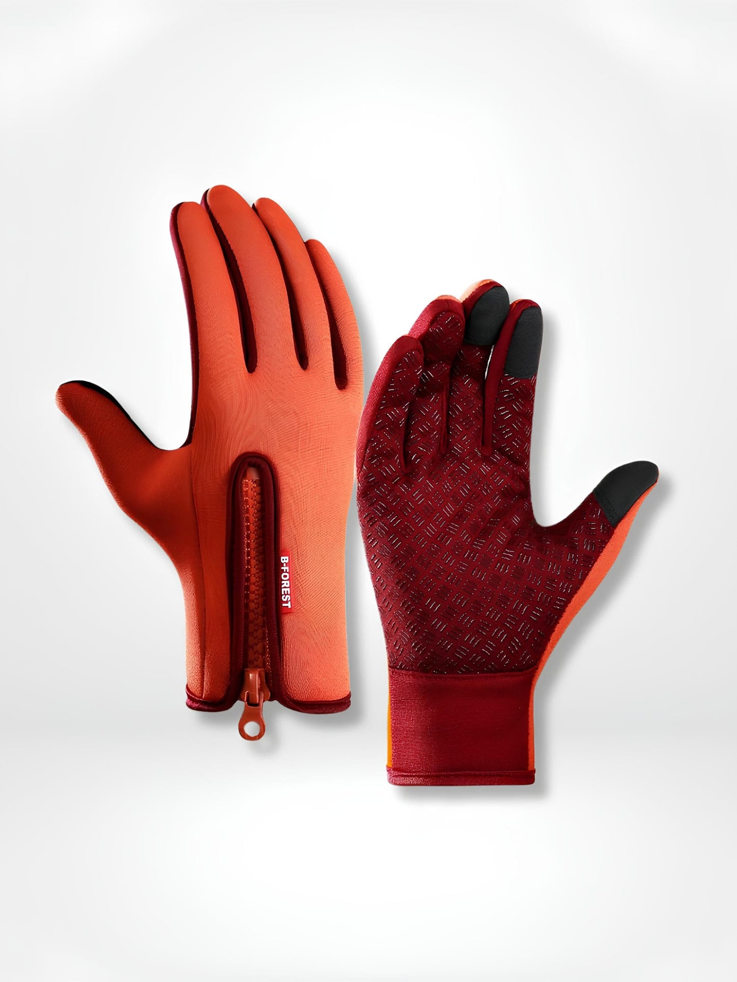 GantsDeStyle® Orange / S Gants chauffants | Sport hivers