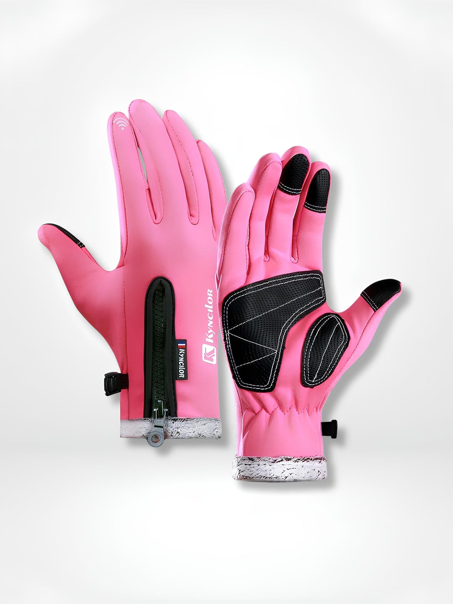 GantsDeStyle® Pink / XL Gants Vtt | Coupe vent