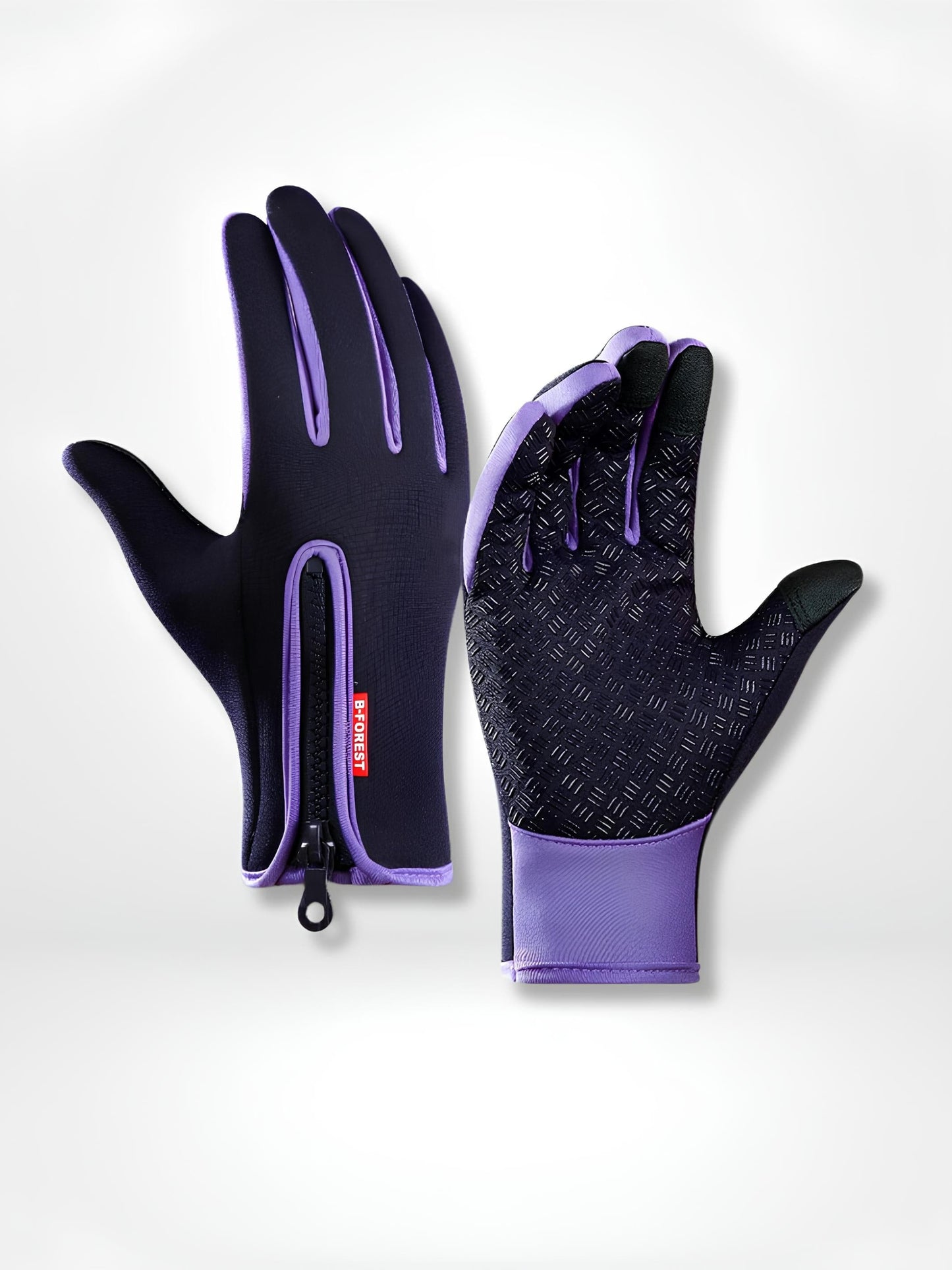 GantsDeStyle® Purple / L Gants chauffants | Sport hivers