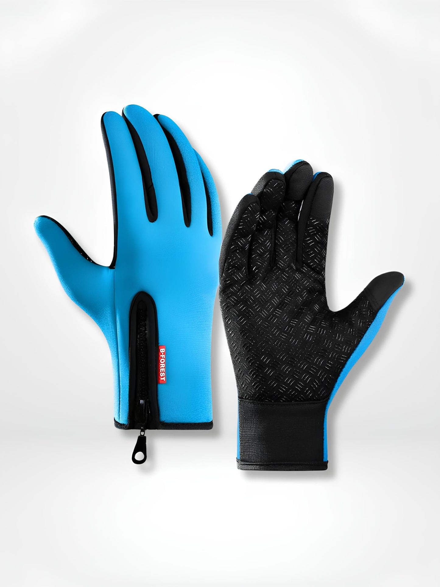 GantsDeStyle® Sky Blue / L Gants chauffants | Sport hivers