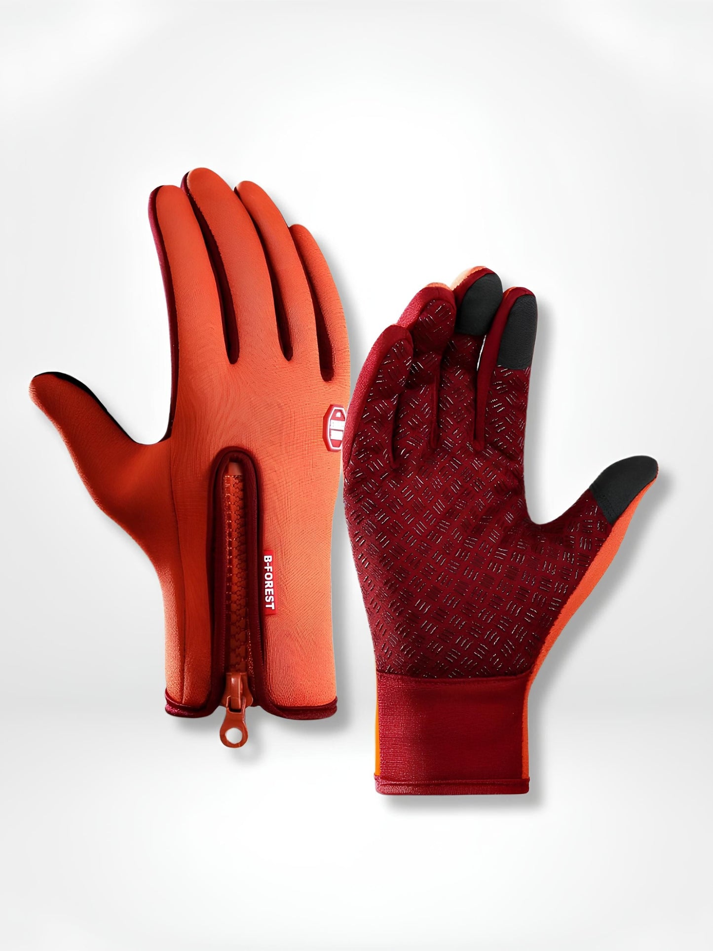 GantsDeStyle® Upgrade Orange / M / CHINA Gants chauffants | Imperméable et Design