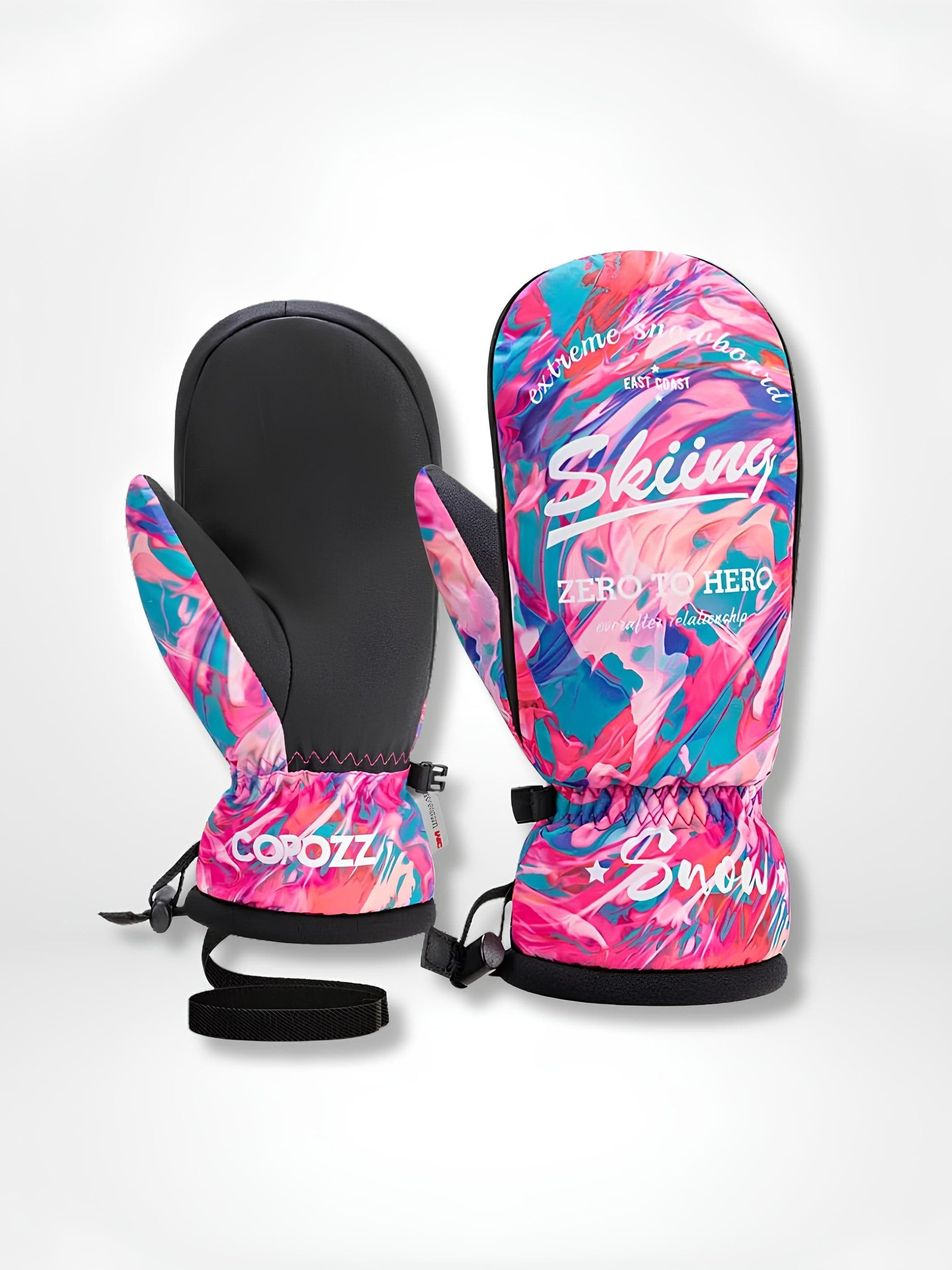 GantsDeStyle® watercolor / M Gants de ski | Snowboard