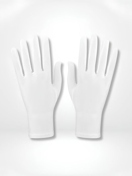 GantsDeStyle® white Gants femme | Satin