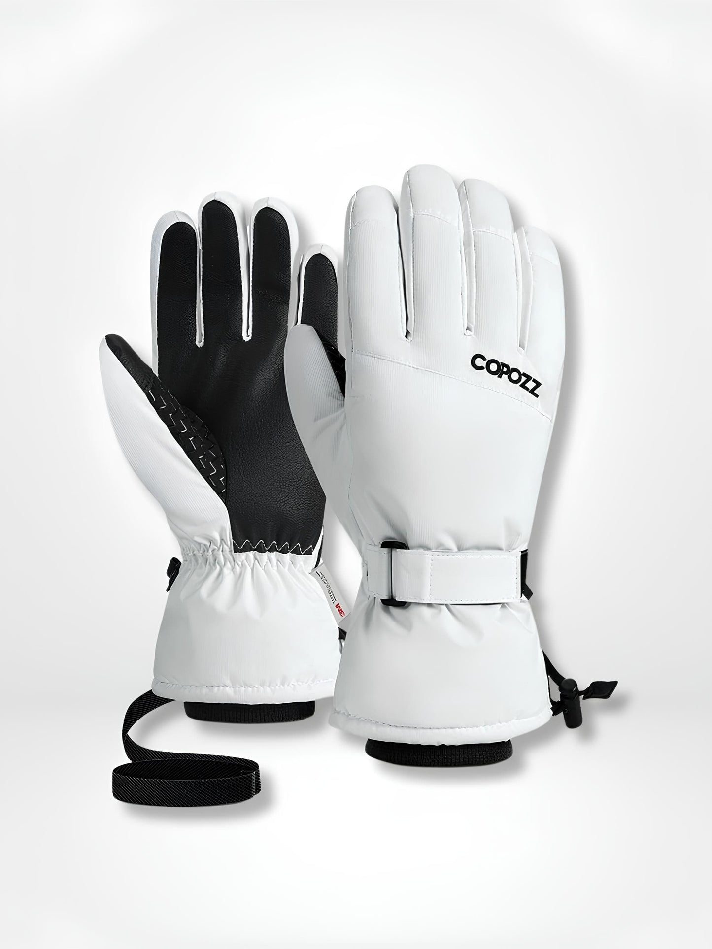 GantsDeStyle® white / S Gants de ski | Snowboard