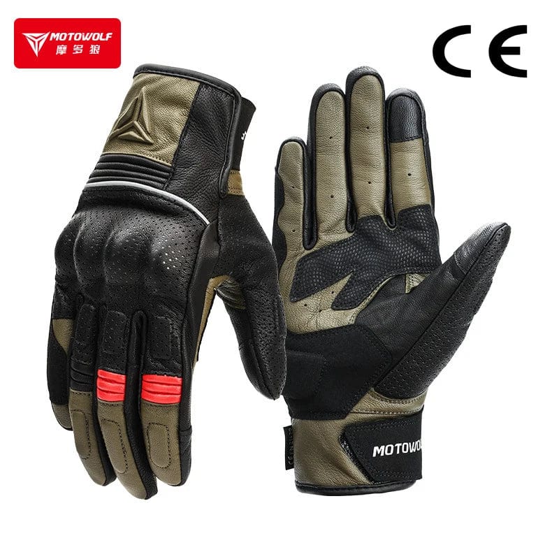 Ma boutique Army Green / M Gants moto | Racing Army green