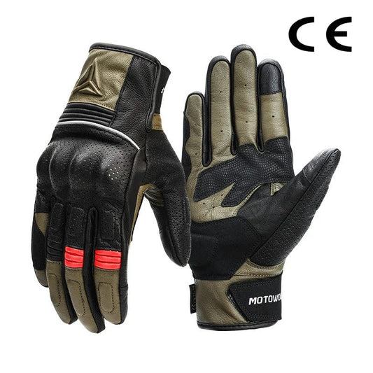 Ma boutique Gants moto | Racing Army green